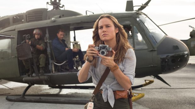 Brie Larson as photojournalist Mason Weaver.