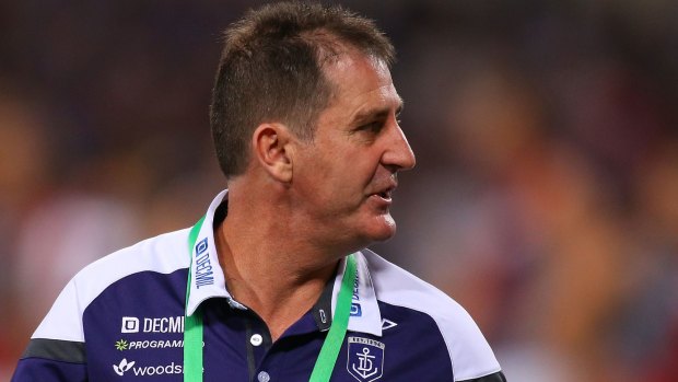 Coach Ross Lyon believes the Dockers can still improve.
