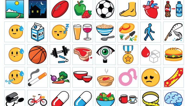 The full range of emojis are as close to universal as the Skinners can get after extensive testing on social media. 