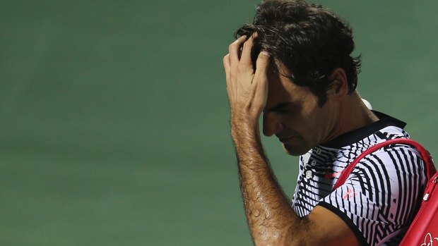 Roger Federer had three chances to win the match.