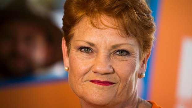 Pauline Hanson left far north Queensland on Sunday morning following the news her daughter had gone into labour.