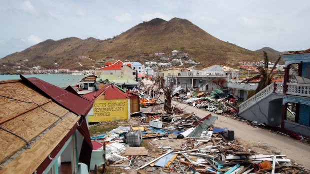 St. Martin: Islands in the region sustained $US7b in damage.
