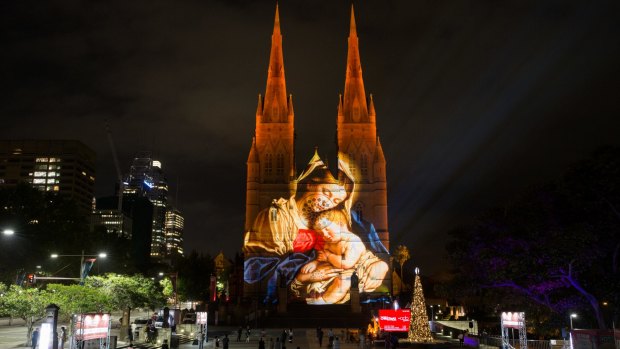 The cathedral will also be adorned with images of Madonna and Child.
