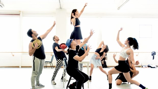 Dance rehearsals at the Opera Centre for the new production of <i>Carmen</i>.