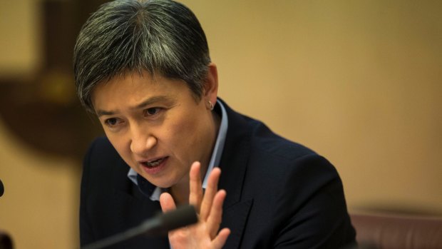 Senator Penny Wong asked why there were so many people acting in senior roles in PM and C.