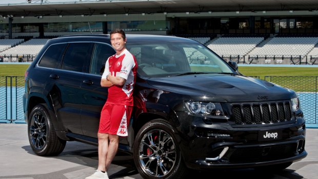 Stars and top sportmen like Harry Kewell were courted by Fiat Chrysler's marketing arm.