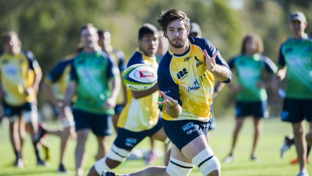 Hoping to impress: Sam Carter wants to return to the Wallabies via the NRC.