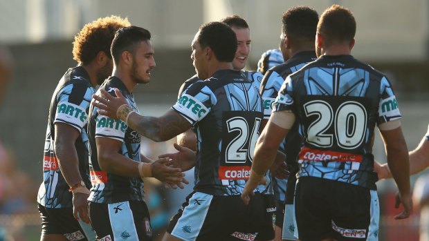 Young star: Cronulla speedster Valentine Holmes may gain international appeal.