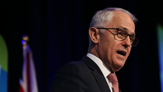 Prime Minister Malcolm Turnbull has railed against the Queensland Labor text messages.