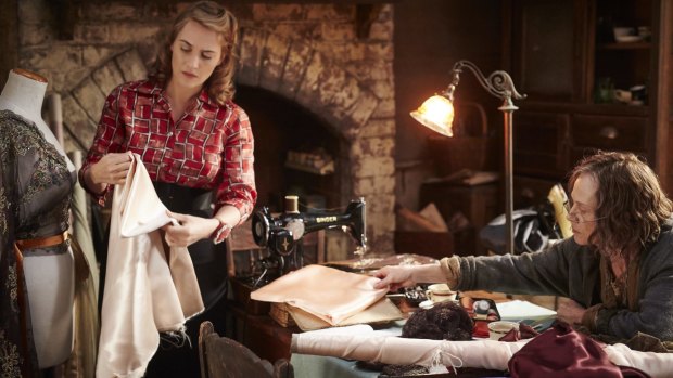 Kate Winslet and Judy Davis in <i>The Dressmaker</i>, a film about women which features female protagonists.