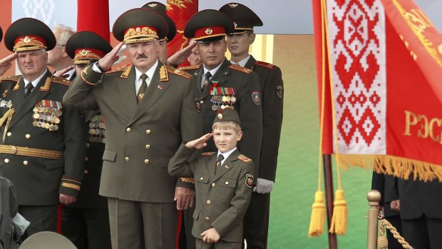 Belarusian President Alexander Lukashenko is grooming his youngest son Nikolai as Belarus's president-in-waiting.