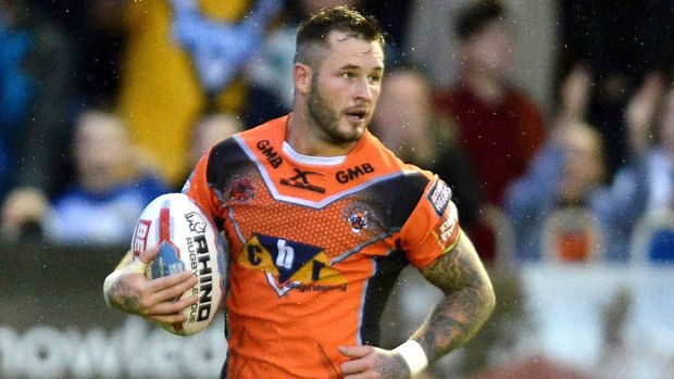 Punishment: Castleford Tigers' Zak Hardaker will not play in the World Cup.