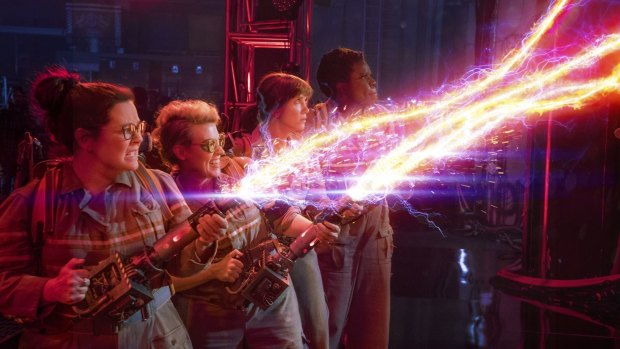 The Ghostbusters "kick ass". 