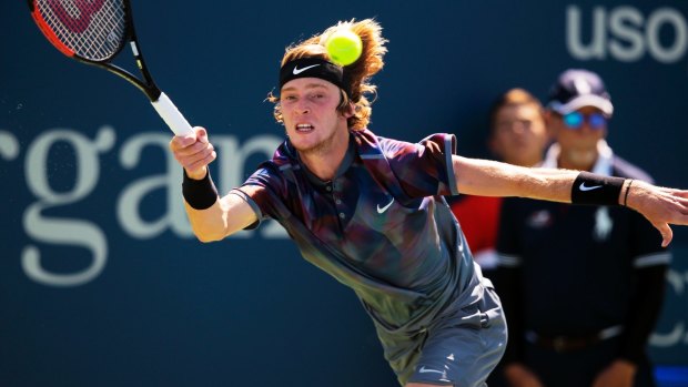 Nadal's next opponent is Russian Andrey Rublev, the last teenager left at the US Open.