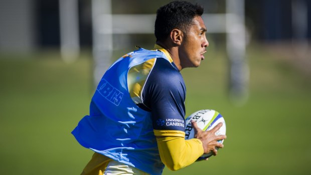 Nigel Ah Wong presses his claims for a starting spot against the Highlanders.