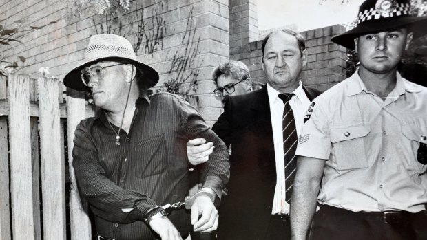 David Harold Eastman being arrested by Richard Ninness.