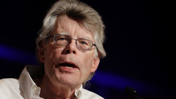 Author Stephen King says been blocked from President Donald Trump's Twitter account.