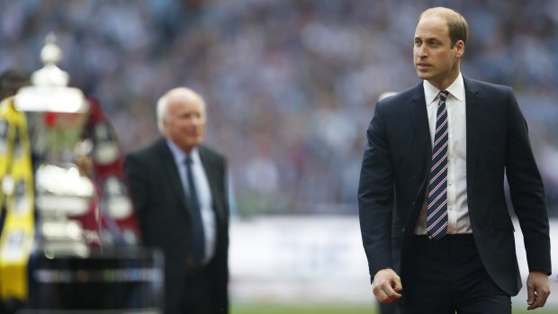 Prince William has weighed into the FIFA scandal. 