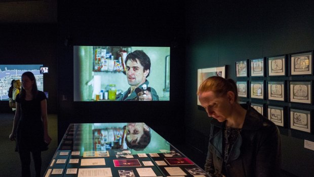 The Scorsese exhibition at ACMI features footage of films including <i>Taxi Driver</i> and hundreds of objects from the director's personal collection.