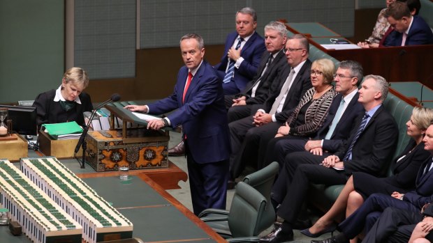 Opposition Leader Bill Shorten delivers his budget reply on Thursday night.