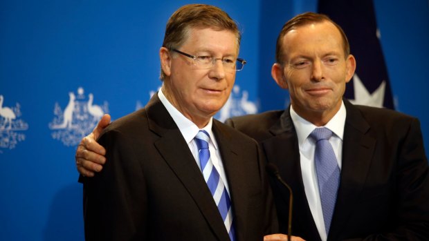 Was Tony Abbott's touch toxic for Denis Napthine's Coalition in the Victorian election?