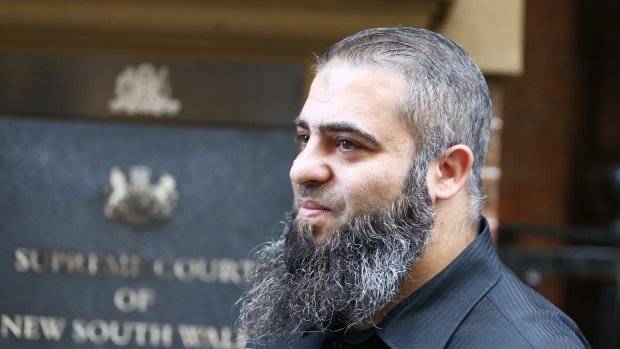 Hamdi Alqudsi leaves court last week after a change in his bail conditions.