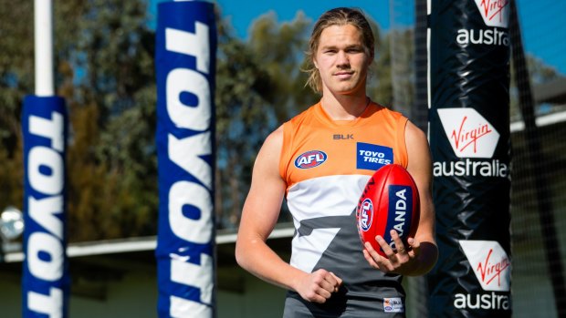 GWS Giants young gun Harry Himmelberg has caused coach Leon Cameron a huge selection headache ahead of their clash against the Bulldogs this week.