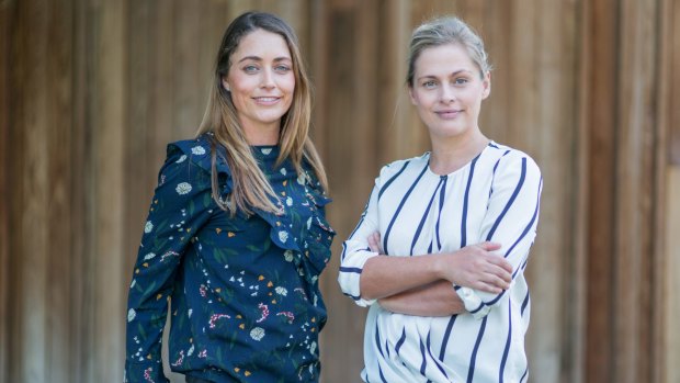 Mentorloop founders Heidi Holmes (left) and Lucy Lloyd started the mentoring platform in 2016.