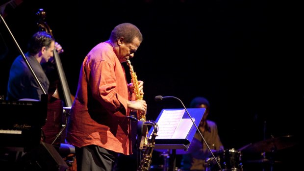 Always different ... Wayne Shorter performs at the Sydney Opera House in 2010.