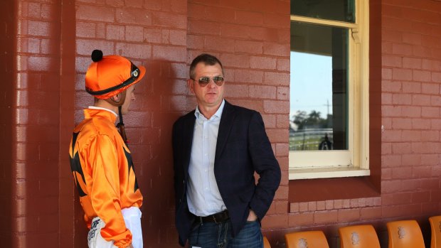 Waiting game: Trainer Kris Lees is confident Ruling Symbol will run well on debut. 