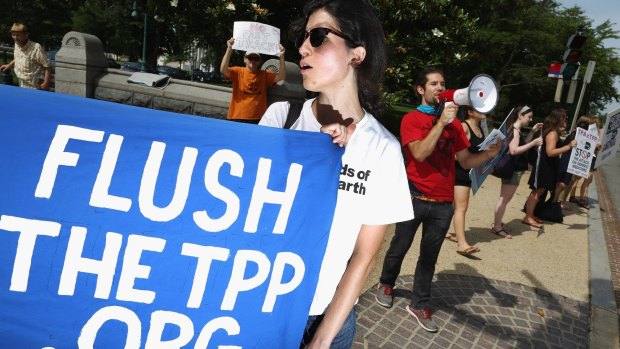 Many groups are opposed to the TPP deal, in the name of protection or even regulation.