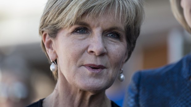 Foreign Minister Julie Bishop says China faces ''strong reputational costs'' if it refuses to abide by the UN ruling.