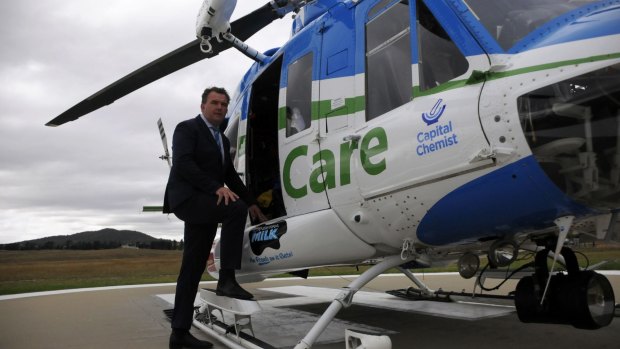 Snowy Hydro SouthCare rescue helicopter CEO Owen Finegan steps down.