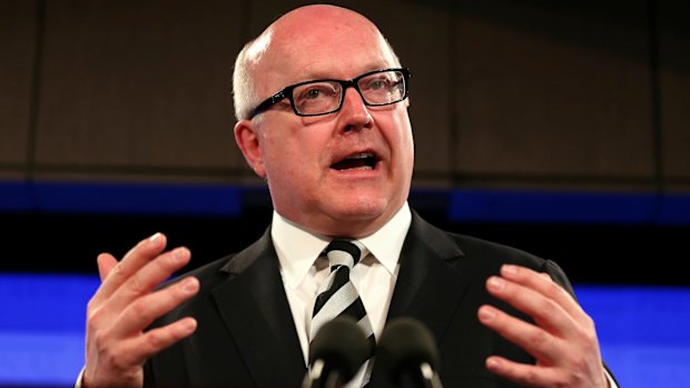 Costs revealed: Attorney-General George Brandis. 