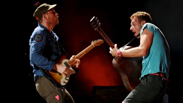They're the biggest band in the world - it's no wonder Canberrans love listening to Coldplay too.