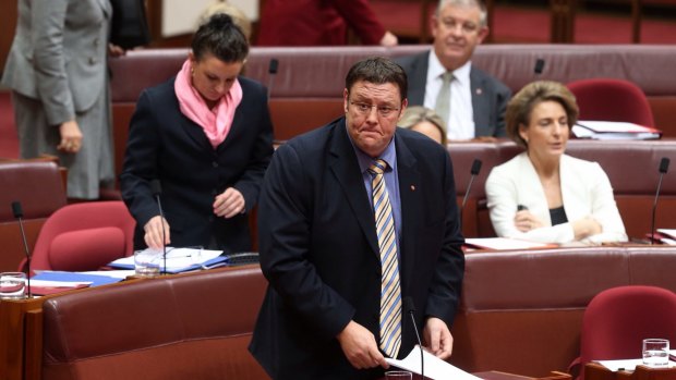 Senator Glenn Lazarus quit the Palmer United Party earlier this year.