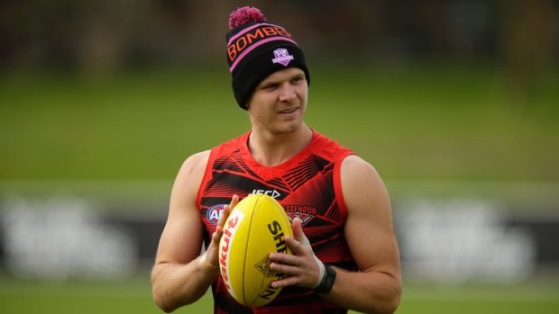 Michael Hurley is understood to be the most likely of the injured Bombers to play Sydney. 