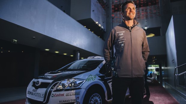 Adrian Coppin is hoping for better luck at this year's National Capital Rally.
