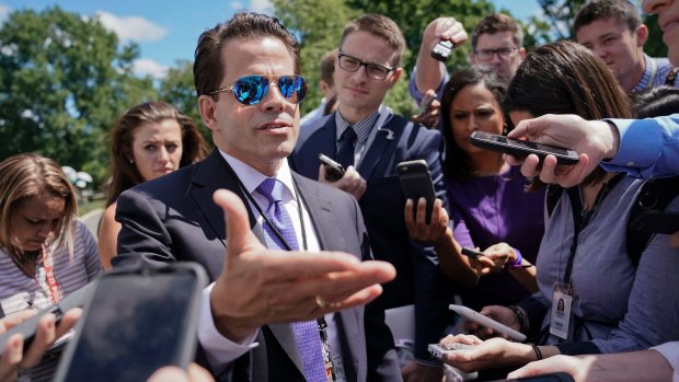 White House communications director Anthony Scaramucci.