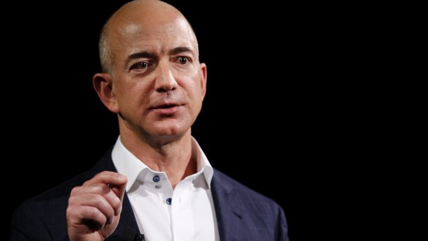 Jeff Bezos commands a fortune of $US58.2 billion, according to the Bloomberg Billionaires Index.