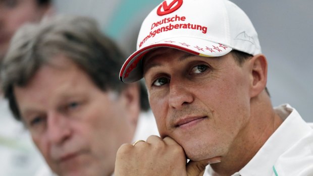 Former Formula One driver Michael Schumacher.