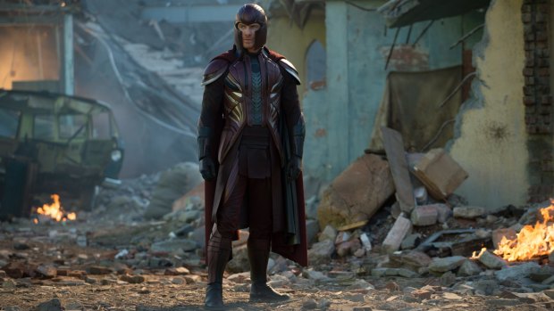 You could almost believe Michael Fassbender is the tragic hero Magneto in <i>X-Men: Apocalypse</i>.
