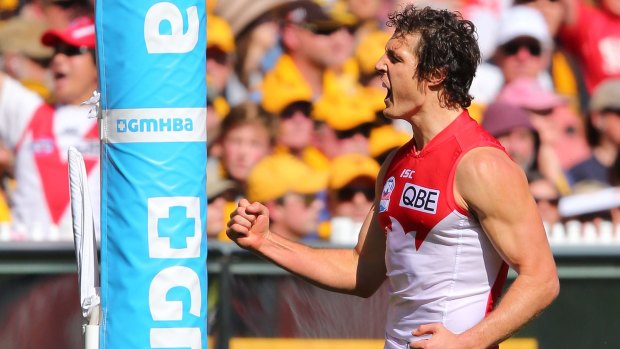Better than ever?: Kurt Tippett expects to spend more time as a ruckman.