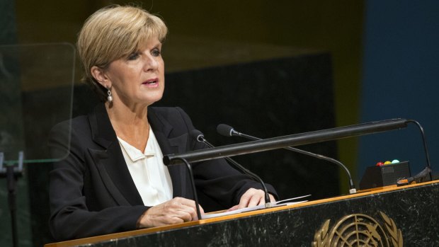 Foreign Affairs Minister Julie Bishop discussed a possible deal with her Philippine counterpart at the United Nations last month.