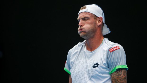 Sam Groth has had a poor start to 2016.
