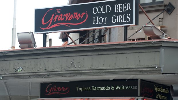 The Grosvenor Hotel is currently used as an adult entertainment venue.
