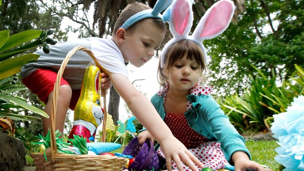There are easter egg hunts being held across Melbourne.