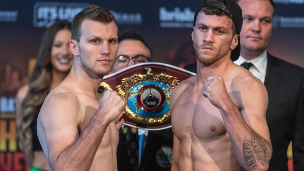 All business: Jeff Horn has a job to do against Gary Corcoran, then the US beckons.