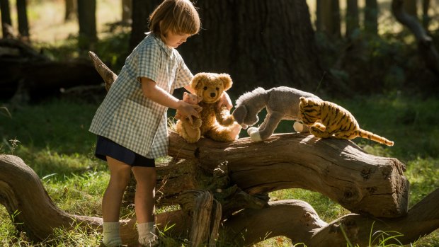 <i>Goodbye Christopher Robin</I> was Tilston's first acting experience and he says he loved everything about it.
