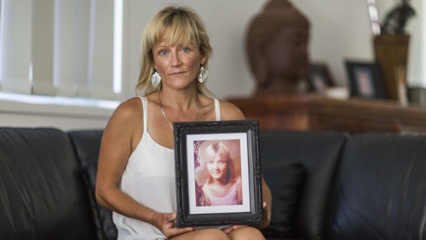 Marnie Dean, 40, sister of Mandy Lee Yodgee, who was murdered in 1984.
